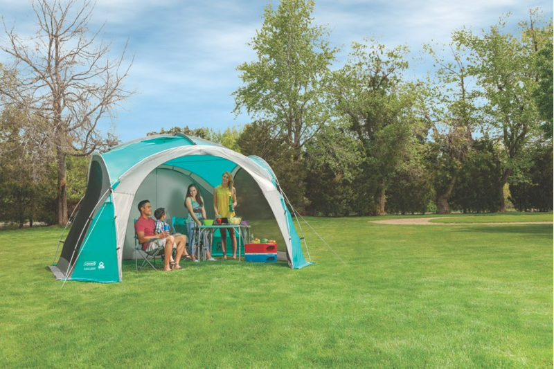Coleman Event Dome L With 4 Screen Walls + 2 Doors-1